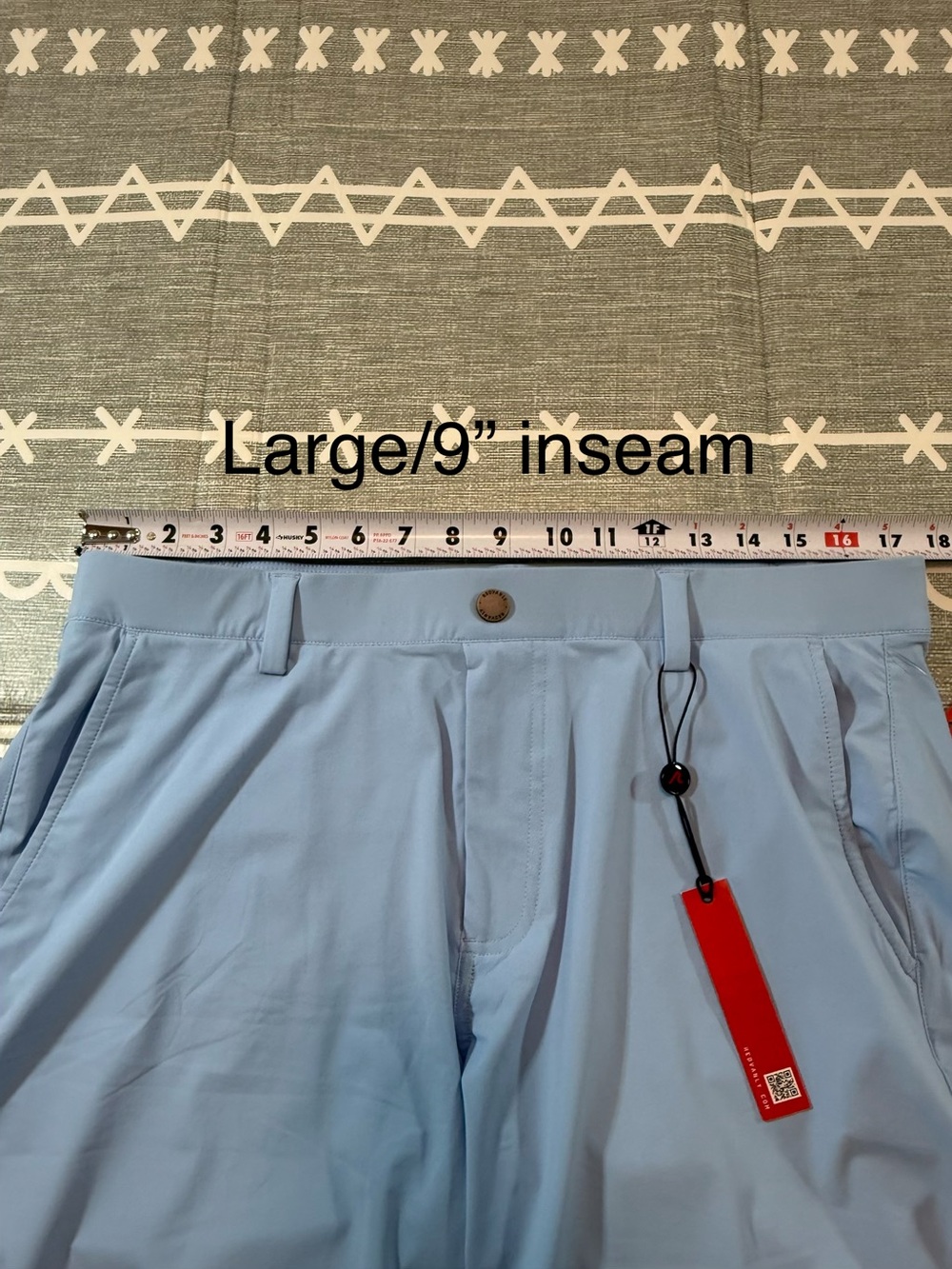 Redvanly Hanover Pull-On Shorts in Skydiver Blue - Picture 7 of 11